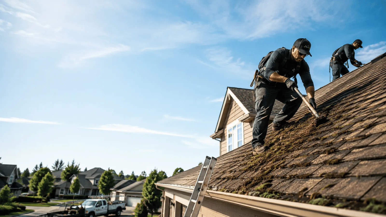 Roof Moss Removal in Walthill, NE near me